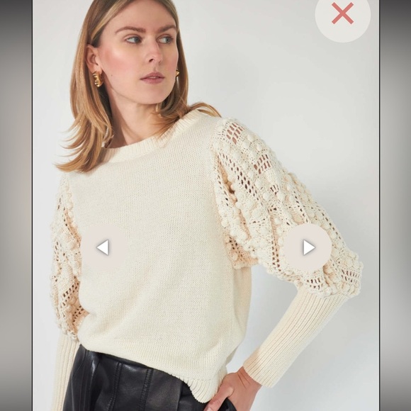 Stella Pardo Fiorella Sweater from
Anthropologie in color Ecru - Picture 10 of 15
